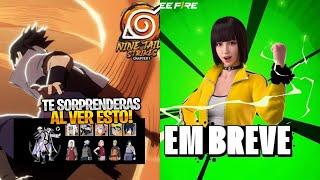 FREE FIRE x NARUTO SHIPPUDEN ENERO 2025. NOVEDADES   COLABORACIÓN CON BEN 10 FREE FIRE LATAM