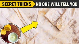 HOW TO REMOVE RUST STAINS FROM CLOTHES EASILY