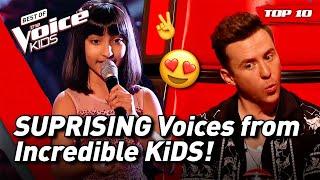Most SUPRISING Blind Auditions from The Voice Kids!  | Top 10