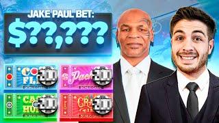 HIGH STAKES GAMBLING ON MIKE TYSON, CRAZY BALLS & CRAZY TIME!!!