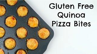 Gluten Free Quinoa Pizza Bites