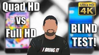 Full HD vs Quad HD - Can You See a Difference? (4K)