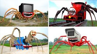 TV EATER VS CAMERA EATER VS TRAIN EATER VS THOMAS EXE in real life