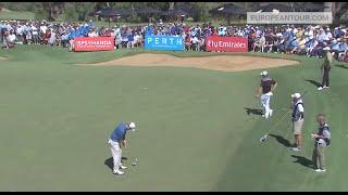 David Drysdale's Putt To Keep His Tour Card