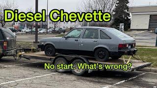 Diesel Chevette. No start after new injection pump.