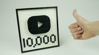 How to BUILD a LEGO YouTube Play Button