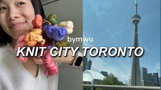 Knit City Toronto 2024 - a recap of my first yarn festival & some new yarn goodies || bymwu