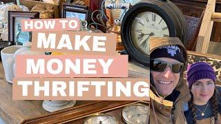 High End Thrifting - How to make money thrifting - thrifting home decor