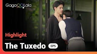 Our minds were elsewhere when he slowly dropped to his knees in front of Nawee in "The Tuxedo"