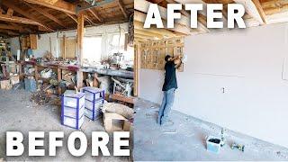 Abandoned Garage into a brand new garage (EP.5)