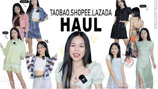 Taobao-Lazada-Shopee Haul  Váy, Đầm, Pizama, Jeans…..Tuta.Nguyen
