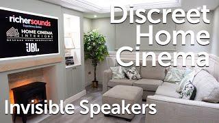 Hidden Home Cinema Set-up Using JBL Conceal Speakers | Richer Sounds