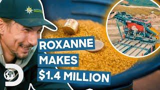 Parker’s New Wash-Plant Roxanne Makes $120,000 A Day! | Gold Rush