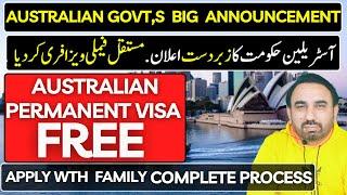 Australian Visa With Family FREE FREE FREE | Apply Now | Step by Step Guide