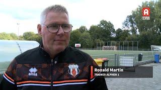 Interview met trainer Ronald Martin (Alphen 1) na Alphen - Woerden (14-09-2024)