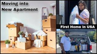 Finally Moving into the new Apartment | New home | Unpacking | Indian/Jain Vlogger in USA