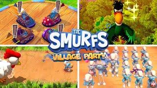 The Smurfs Village Party All Minigames
