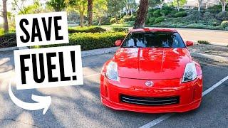8 Tips For Saving FUEL Daily Driving A Nissan 350z!
