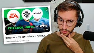 Como FIFA e PES DESTRUÍRAM o FUTEBOL