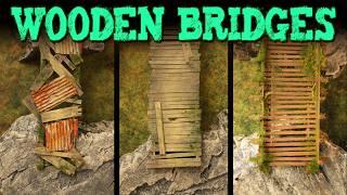 Crafting 3 Unique Wooden Bridges for Skirmish Games!