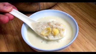 Ginkgo Barley with Yuba (Chinese Dessert) 腐竹白果薏米 | 3thanwong.com