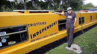 'Only Fools & Horses' Super-Fan Converts Canal Boat In Del Boy's Van