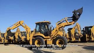 LTMG Hot Selling Backhoe Loader -BLT388H With ROPS