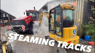 STEAMING QUADTRAC AUCTION SITE & MOWER MOVEMENT BLOW OUT AnswerAsAPercent 1833