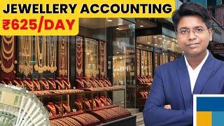 Jewellery Accounting  (Earn 625/- rs per day)