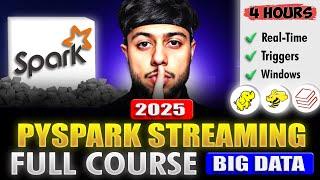 PySpark Streaming Full Course | Big Data With Apache Spark