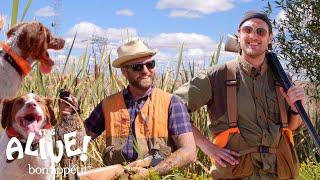 Brad Goes Pheasant Hunting | It's Alive | Bon Appétit