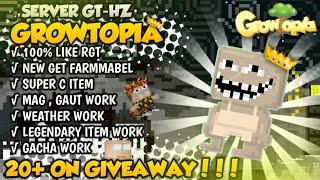 20+ GIVEAWAY ROLE!!! | GROWTOPIA PRIVATE | GTPS 2022 | #growtopia #growtopiaindonesia #gtps2022