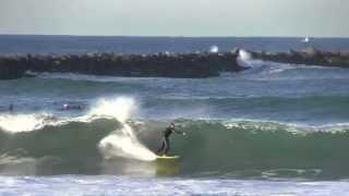 South Mission Jetty - Mission Beach Surf Video December 2012