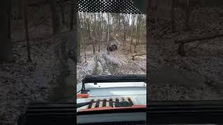 Riding through Redbird SRA from Nemo Jk's point of view. #jeepwrangler #offroad #indiana #Redbirdsra