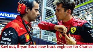 Charles Leclerc: Ferrari "ousts" Xavi Marcos, the last of Mattia Binotto's F1 inner circle