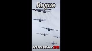 ROGUE FORMATION, WHAT A SIGHT - your DAILY DOSE of #aviation #spotting #shorts