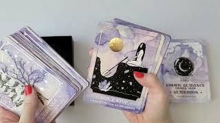 COSMIC GUIDANCE ORACLE DECK by ANNIE TARASOVA (DreamyMoons) - UNBOXING AND FLIP THROUGH