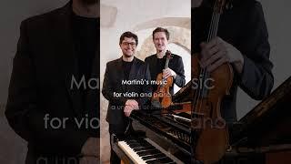 Josef Špaček, Miroslav Sekera, PRSO, Petr Popelka: Martinů – Concerto, Sonata, Five Short Pieces