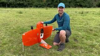 South West Nuclear Hub team use Wingtra VTOL drone to map land in Cornwall!