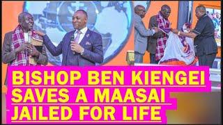 BISHOP BEN KIENGEI SAVES A MAASAI WHO WAS JA!LED FOR LIFE,MAKE HIM JCM PASTOR & OPENS CHURCH FOR HIM