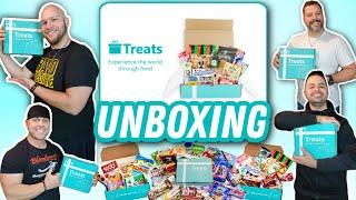 Who doesn't like snacks?! Unboxing Try Treats Subscription Box taste test! International Food!