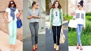 JEANS CON TACONES DE MODA 2018