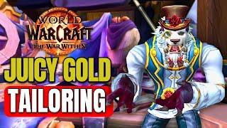 WoW Tailoring is JUICY for Gold Making  - WoW TWW Gold Guide