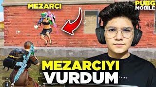 MAÇIMA MEZARCI GELDİ!! ÇOK TEHLİKELİ OLDU! - PUBG MOBİLE