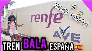 Primera vez en un TREN BALA (el AVE más RAPIDO) de ESPAÑA/Ara te cuenta/#ave #renfe #travel