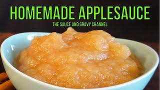 How to Make Applesauce | Applesauce Recipe | Homemade Apple Sauce | Side Dish Recipe