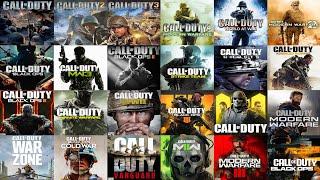 Evolution of CALL OF DUTY Games 2003-2024