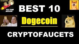 TOP 10 Dogecoin (DOGE) FREE CRYPTO FAUCETS