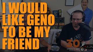 20240806 - Aaron Imholte wants to be friends with Geno; enlists the help of Frankie MacDonald.