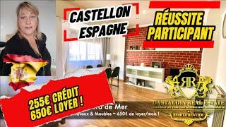 Investir en Espagne à Castellon crédit 255€ & Loyer de +7000€/an - Témoignage Rémi Le Rentier